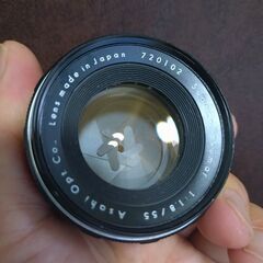優良品　初期型 PENTAX Super-TAKUMAR 55mm F1.8　分解清掃済みの画像
