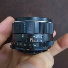 優良品　初期型 PENTAX Super-TAKUMAR 55mm F1.8　分解清掃済みの画像