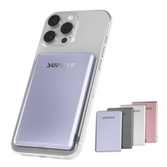 モバイルバッテリー 5000mAh MagSafe ワイヤレス充電対応 厚さ9mm
の画像