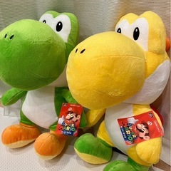 マリオ ヨッシー ぬいぐるみの画像