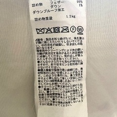 IKEAカバー付無印良品フェザークッションの画像