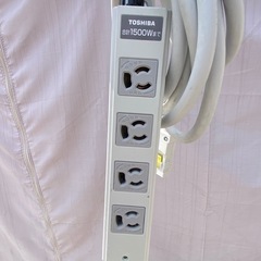TOSHIBA 1500W 4口電源タップ 12セットの画像