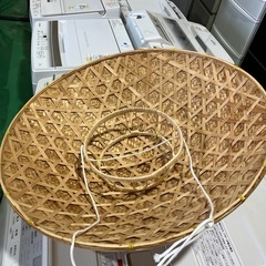 🉐竹笠　菅笠　編み笠　日除け帽子　アジアン雑貨　被り物の画像