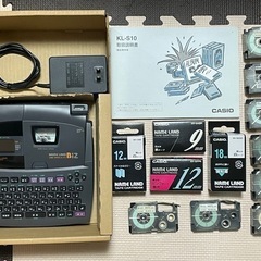 CASIO テプラの画像
