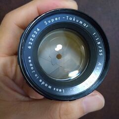 超希少　最初期型　チタンカラー　super takumar 55mm f1.8　の画像