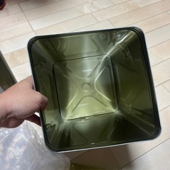 一斗缶【18L】2缶セット　フタ付きタイプの画像