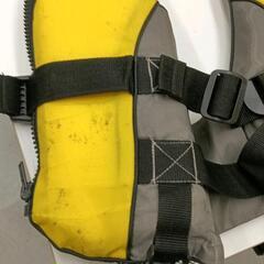 0829-012 ※汚れあり　ライフジャケット　ジュニア シュノーケリング 国土交通省基準 オーシャンLT-Mの画像