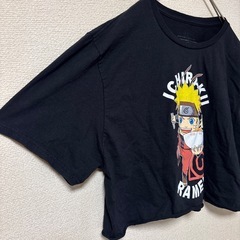NARUTO ショート丈リメイク　tシャツの画像