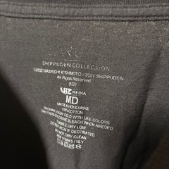 NARUTO ショート丈リメイク　tシャツの画像
