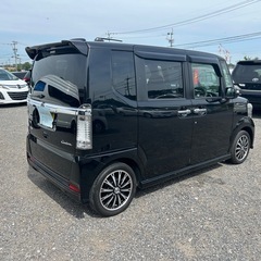 ブラックの方もローンOK 誰でも分割OK  NBOXカスタム　平成25年式　走行12万キロ 車検２年付　修復歴なし　Gターボパッケージの画像