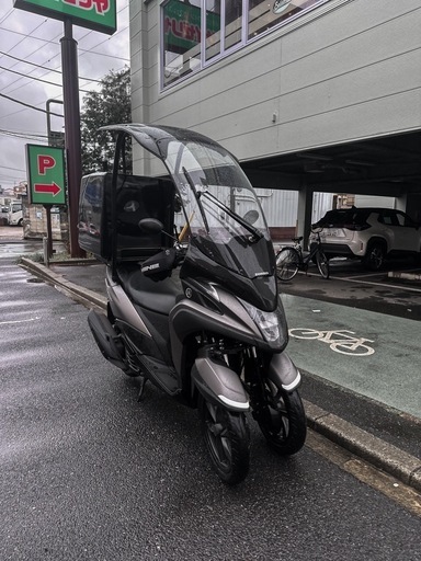 YAMAHA トリシティ125 2bj-sec1j（屋根・デリバリーボックス付き）