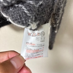 interhouse vintage パール装飾　ニットの画像