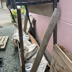 廃材の画像