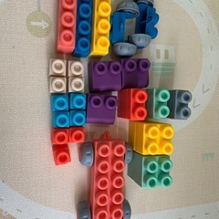 やわらかブロック　　ブロック　車の画像
