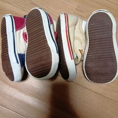 13.0cm 13.5cm ダブルビーミキハウスベビーシューズの画像