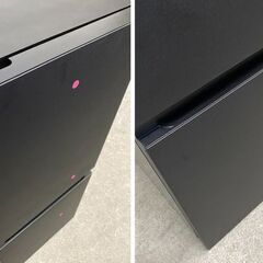 2024年製 パナソニック 2ドア冷凍冷蔵庫 156L 耐熱天板 右開き 静音 省エネ NR-B16C2-K マットブラック 中古家電 店頭引取歓迎 R10019の画像