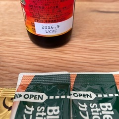 麻婆豆腐の素　カフェオレ　栄養ドリンク　※麦茶やお菓子と交換可能※の画像