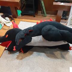 ダークネスドラゴンBigダークフレイムねそべりぬいぐるみの画像