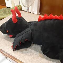 ダークネスドラゴンBigダークフレイムねそべりぬいぐるみの画像