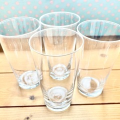 薄ガラス　おしゃれ　グラス　300ml  2or4セットの画像