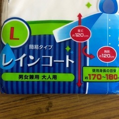 未使用レインコート　5つ の画像