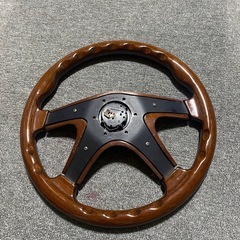 ナルディ ウッドハンドル 当時物 当時ものの画像