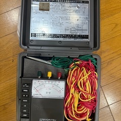 電気屋さん必見!KYORITSU MODEL  4102 接地抵抗計 現状渡し(中古)の画像