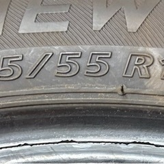バリ山 165/55R15 ブリヂストンNEWNO 2024年製造 4本の画像