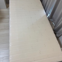 【美品】足つきマットレスベッド(シングル)の画像