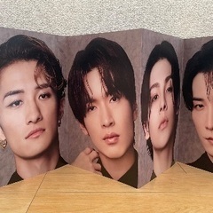 SnowMan ⛄️THE BEST初回盤特典A4フェイスカードの画像