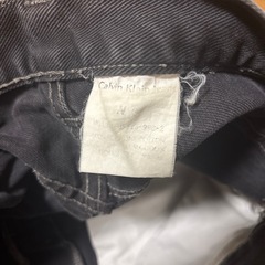 Calvin Klein Jeans ブラックデニムの画像