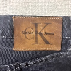 Calvin Klein Jeans ブラックデニムの画像