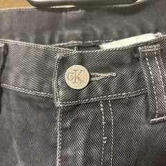 Calvin Klein Jeans ブラックデニムの画像
