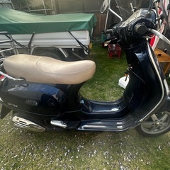 ピアジオ　ベスパ　LX125 実働　書付きの画像
