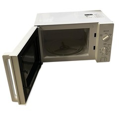 【ジ0829-21】一人暮らしに最適　Haier 電子レンジ JM-17H-60 2019年製 単機能レンジ　やや傷や汚れありの画像