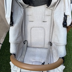 エアバギー　ココ　ブレーキ　EX フロムバース　アースサンド　レインカバー付きの画像