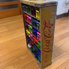 レトロ　コカコーラ木箱の画像