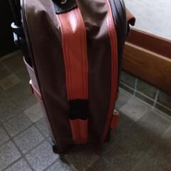ananブラウン キャリーカート 旅行用品の画像