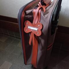 ananブラウン キャリーカート 旅行用品の画像