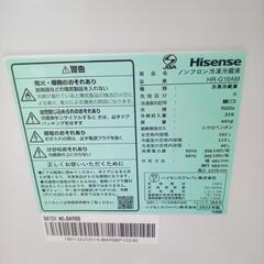 リユースのサカイ太田店★ジモティ割あり★ Hisense 冷蔵庫 162L 23年製 ／クリーニング済み OJ10761の画像