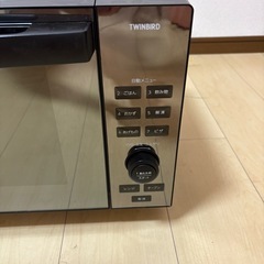 ツインバードオーブンレンジ2023年型の画像