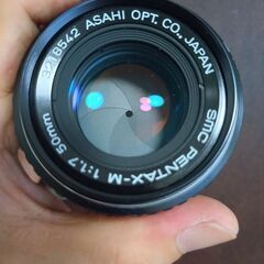 優良品　PENTAX-M smc 50mm F1.7の画像