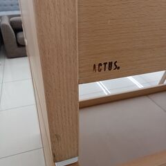 ★リユースのサカイ日立店★HJ7567 ACTUS 2段ベッド ライトブラウン H143×D103×W204 クリーニング済み の画像