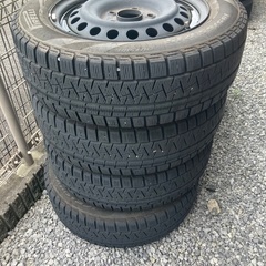 フリード(GB5)純正鉄っちんホイール+スタッドレス