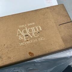 0829-024 たち吉　Adam＆Eve Dinner Ware ディナーウェア　カトラリーの画像