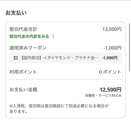 宿泊権利