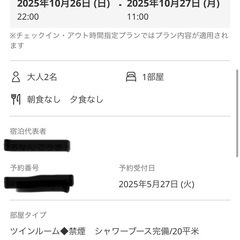 宿泊権利の画像