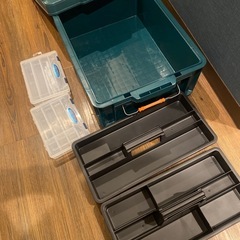 バックルボックス 小物入れ ツールボックス 収納セットの画像