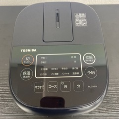 【ご来店限定】＊  TOSHIBA 3合炊き 炊飯器 2024年製＊0829-4の画像