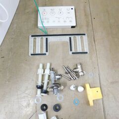 【JM730②】設置のみ 実用未使用 ジャニス工業 トイレセット 便器+タンク+温水便座セット JCS-210DRN BW1 SC8010-SGA BW1 SV2002-1EH BW1の画像